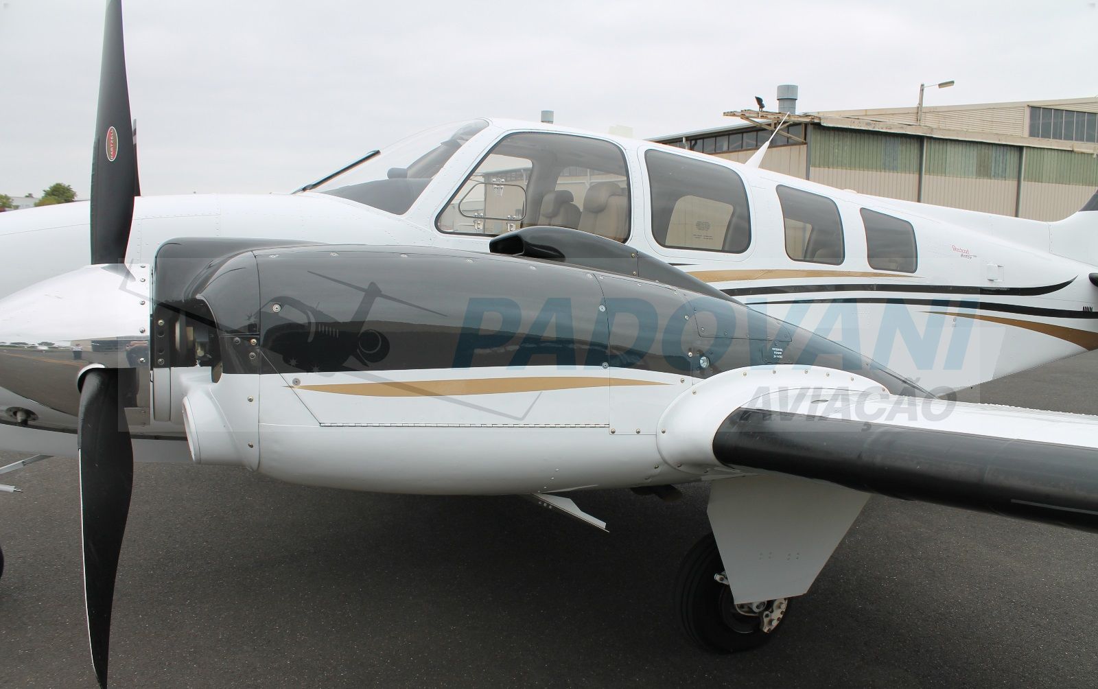 BEECHCRAFT - BARON G58 - WALKAROUND - VH-WGU - MOORABBIN 2016 - 024 - GrubbyFingersResultado